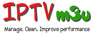 iptv m3u manage clean kodi